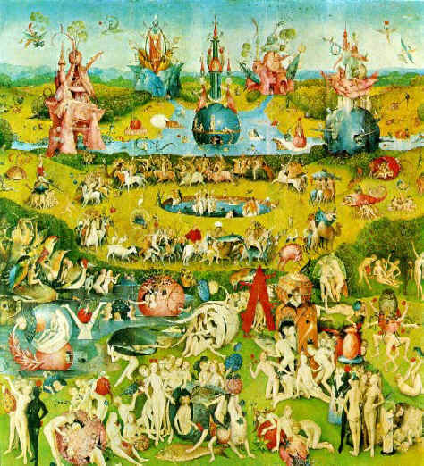 Le jardin des D&eacute;lices : Partie Centrale du Triptyque de J&eacute;r&ocirc;me Bosch